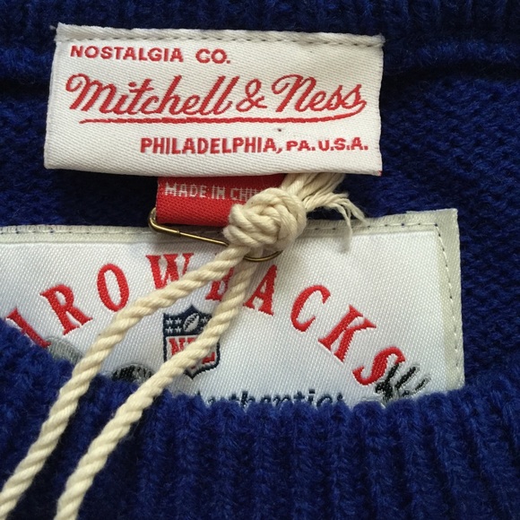 NWT! Mitchell & Ness Dallas Cowboy Sweater - Picture 4 of 6